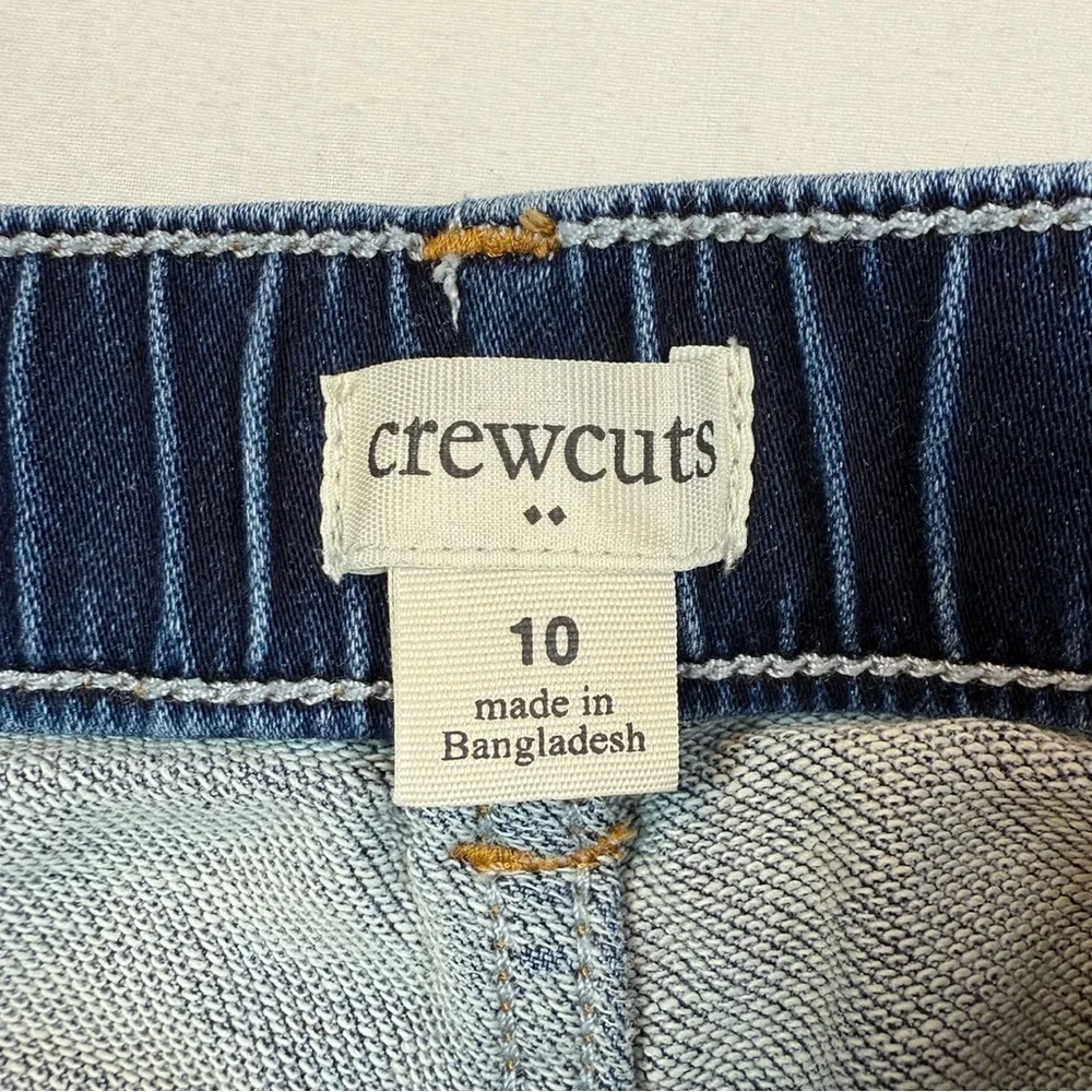 CREWCUTS Girls Stretch‎ Skinny Jeans Size 10 Classic Dark Wash Everyday